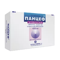 Панцеф таб п.п.о. 400мг N10