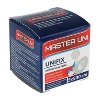 Лейкопластырь фиксирующий MASTER UNI н/ткан осн 5 х 500см