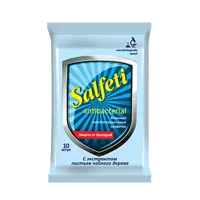 Салфетки влажные Salfeti School антибактериальные очищающие N10