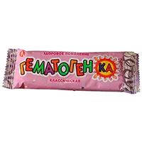 Гематогенка классическая плитка 40г N1