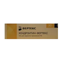 Хондроитин-ВЕРТЕКС гель д/наружн пр 5% 30г N1