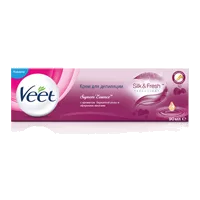 VEET Крем для депиляции SupremEssence аромат Бархатной розы и Эфирные масла 90мл