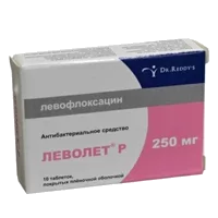 Леволет Р таб п.п.о. 250мг N10