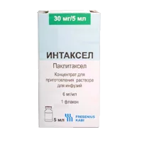 Интаксел конц д/р-ра д/инф 0,6% 5мл N1