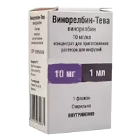 Винорелбин-Тева конц д/р-ра д/инф 1% 1мл N1