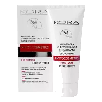 KORA Крем-маска эксфолиант с фруктовыми кислотами 100мл