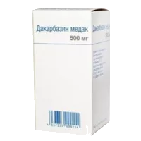 Дакарбазин медак лиоф д/р-ра для в/в вв 500мг N1
