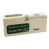 Ли-бутол 400мг N100