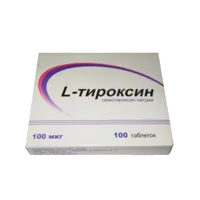 L-Тироксин таб 100мкг N100