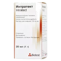 Интратект р-р д/инф 5% 20мл N1