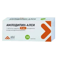 Амлодипин-АЛСИ таб 5мг N30