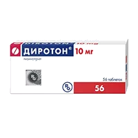 Диротон таб 10мг N56