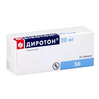 Диротон таб 20мг N56