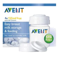 AVENT Контейнер для хранения грудного молока (SCF680/04-86090) 125мл N4
