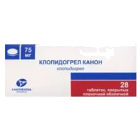 Клопидогрел Канон таб п.п.о. 75мг N28