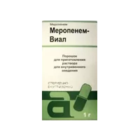 Меропенем-Виал пор д/р-ра для в/в вв 1000мг N1