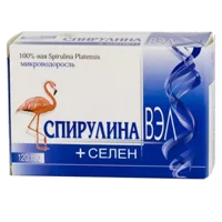 Спирулина ВЭЛ таблетки 0,5г N120