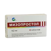 Мизопростол таб 0,2мг N4
