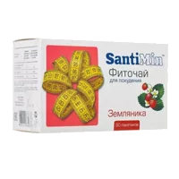 SantiMin Фиточай для похудения земляника 2г N30