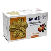 SantiMin Фиточай для похудения персик 2г N30