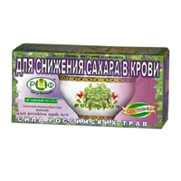 Фиточай Сила Российских трав №19 Для снижения сахара в крови 1,5г N20