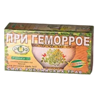 Фиточай Сила Российских трав №33 При геморрое 1,5г N20