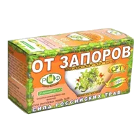 Фиточай Сила Российских трав №38 От запоров 1,5г N20