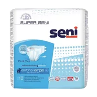 Подгузники SENI Super air для взрослых р.Extra Large N10