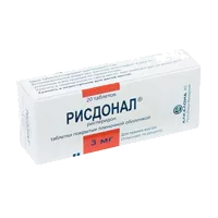 Рисдонал таб п.п.о. 3мг N20