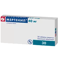 Мертенил таб п.п.о. 40мг N30