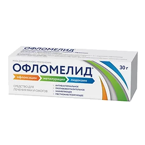 Офломелид мазь д/наружн пр 30г N1