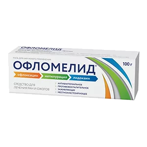 Офломелид мазь д/наружн пр 100г N1