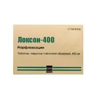 Локсон-400 таб п.п.о. 400мг N10