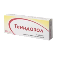 Тинидазол таб п.п.о. 500мг N4