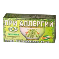Фиточай Сила Российских трав №15 При аллергии 1,5г N20