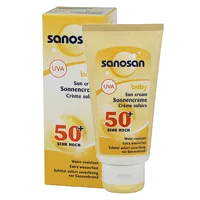 SANOSAN baby Солнцезащитный крем для малышей SPF50+ 75мл