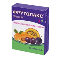 Фрутолакс капсулы 0,5г N30