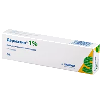 Дермазин крем д/наружн пр 1% 50г N1