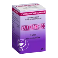 Гамамелис-ГФ мазь д/наружн пр гомеопат 25г N1