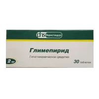 Глимепирид таб 2мг N30