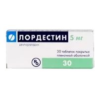 Лордестин таб п.п.о. 5мг N30