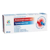 Natura Medica Конский каштан и Троксерутин Гель-бальзам для ног 85мл