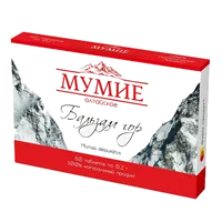 Мумие алтайское Бальзам гор Фарм-продукт таблетки 0,2г N60