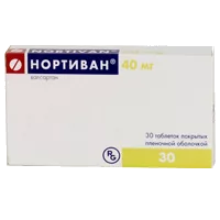 Нортиван таб п.п.о. 40мг N30