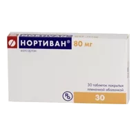 Нортиван таб п.п.о. 80мг N30