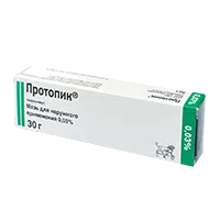 Протопик мазь д/наружн пр 0,1% 30г N1