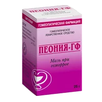 Пеония-ГФ мазь д/местн пр гомеопат 25г N1