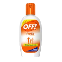 OFF! Family Крем защита от комаров и др. кровососущих насекомых до 2 часов детям с 3 лет (эк-т алоэ вера) 150мл