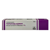Тербизед-Аджио крем д/наружн пр 1% 10г N1
