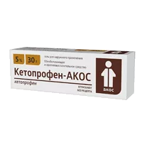 Кетопрофен-АКОС гель д/наружн пр 5% 30г N1